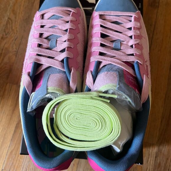 Puma X Squid Game Suede Lace Up Sneakers - Picture 2 of 15